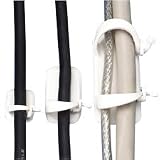 MMM17301 - Cord Clips w/Adhesive,Medium,Holds Up To 3/8 Diameter,WE
