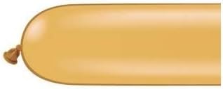 Metallic Gold 260q Qualatex Modelling Balloons x 20