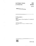 ISO 8130-5:1992, Coating powders - Part 5: Determination of flow properties of a powder/air mixture