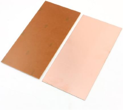 2 Pcs Single Side Copper Plated Prototype Paper PCB Board 20cm x 10cm