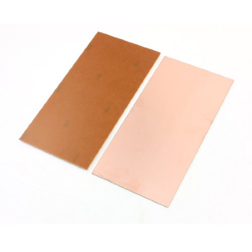 2 Pcs Single Side Copper Plated Prototype Paper PCB Board 20cm x 10cm