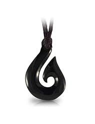 Black Jade Pendant 25mm