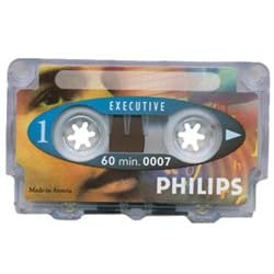 LFH0007 - Philips 60min Dictation Mini Cassette