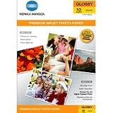 Konica Minolta LB92654 Premium Glossy Photo Paper (11x17, 10 Sheets)