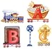 BB SET BIBLE ALPHABET TRAIN 18