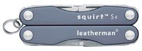Leatherman 81080003K Squirt S4 Storm Gray Multitool with Small Scissors
