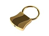 Rich Gold Tone Classy Keychain Keyring by Cuff-Daddy