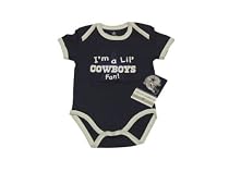 Dallas Cowboys NFL Navy Infant Lil Fan Onesie