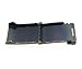 Canvas Web Belt Flip-Top Antique Brass Buckle/Tip Solid Color 50