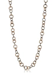 1AR by UnoAerre 18k Rose Gold Plated Link Necklace