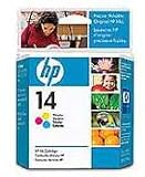 HP 14 Inkjet Cartridge Clam-Pack, Color