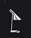 AJ table light - graphite grey, 110 - 125V (for use in the U.S., Canada etc.)