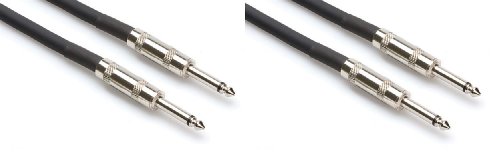 Pair of (2) Brand New Hosa Skj-615 15' Foot 1/4