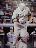 Longoria, Evan (Tampa Bay Rays) Autographed/Hand Signed 11x14