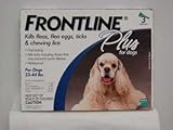 New Frontline Plus Blue 23-44 Lb Med 3pk