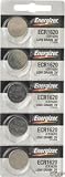 Energizer CR1620 Lithium Battery, Card of 5 *ORMD