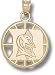 Duke Blue Devils Solid 10K Gold Iron Duke Pierced Basketball Pendant