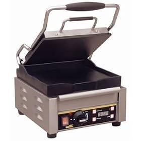 Buffalo Single Contact Grill Flat plates.