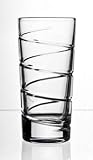 Review Knightsbridge Crystal  / Knightsbridge Crystal Swirl Hiball-Set of 6