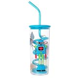Clifford Richards beaker and straw (red)