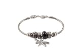 beads FOSSIL Damenarmband Charms & Beads Edelstahl 16 cm + 3,5 cm Verlängerung JF85117040