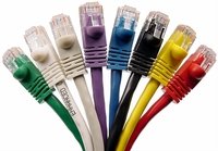 Snagless Molded Boot Cat6 Patch Cable 7 ft Yellow.