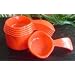 Tupperware Measuring Cups Set- Chili- 1/4 Cup to 1 Cup