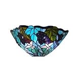 Meyda Tiffany Spiral Grape Tiffany Wall Sconce - MEY-11055