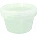 Choice-Pac 3SO-1623 Polypropylene Round Tub with Lid, Semi-Clear, Small, 16-Ounce (Case of 300)