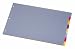 TOPS Cardinal 11x17 Inch Poly Dividers, 8-Tab, Multi-Color, (84251)
