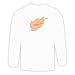 Long Sleeve T-shirt with map, geograpy, southwest