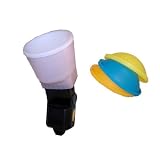 Cloudy Cloud Lambency Flash Diffuser for Canon 580ex Flash Speedlight with 4 Colour Domes