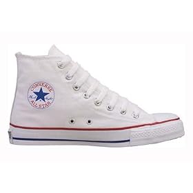 Converse Chuck Taylor All Star Hi Top Optical White Canvas by Converse