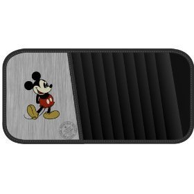 Plasticolor 6242-01 Vintage Mickey Mouse CD Visor Organizer