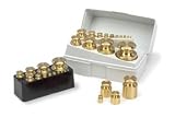 Brass Mass Sets; 8-Piece Set; 50g to 1g
