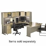 BUSH INDUSTRIES / BSHWC84861 / Series A Hutch, 60w x 13-17/8d x 36-1/2h, White Spectrum/Slate Gray / Sold as 1 EA