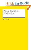 Fr�ulein Else: Novelle
