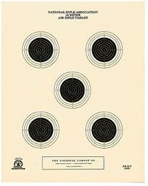 National Target 5 Bull Center Air Rifle Target