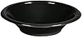Creative Converting 28134051 20 Count Touch of Color Plastic Bowl, 12 oz, Black Velvet