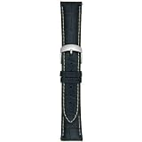 Swiss Watch International 23 MM Navy Genuine Alligator Strap #23ABT06C