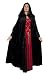 Beautiful BLACK Crushed Panne Velvet Hooded Cloak - Beautiful and Practical Renaissance Cloak, Gothic or even Dickens!