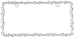 BARBED WIRE LICENSE PLATE COVER