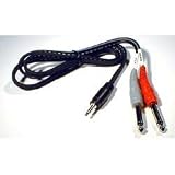 HOSA CMP159 Stereo Mini Male to Phone Y-Cable -10 Feet