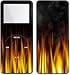 Flame - Apple iPod nano 1G (1st Generation) 1GB/ 2GB/ 4GB Protector Skin Decals - Faceplate Stickers
