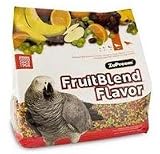 Zupreem FruitBlend Flavor Premium Bird Food for Medium-Large Birds -- 3.5 lbs