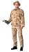 Tri-Color Desert BDU Pants, Military Fatigues