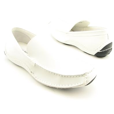 STEVE MADDEN Usher Loafers Shoes White Mens:Amazon:Shoes