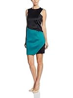 Blueberry Vestido Plain Negro / Azul S