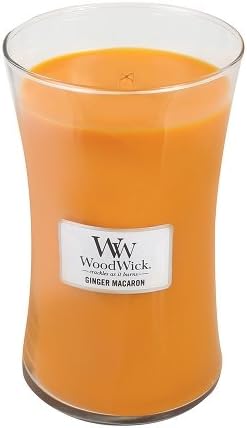Virginia Woodwick Large Crackling Candle - Ginger Macaron