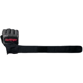 Harbinger - Gants de fitness "Pro Wrist Wrap Gloves"